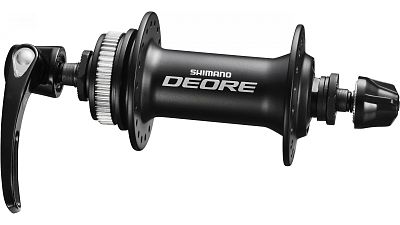 Превью  Втулка передняя SHIMANO Deore HB-M6000 32H QR, 9 mm Disс Centerlock